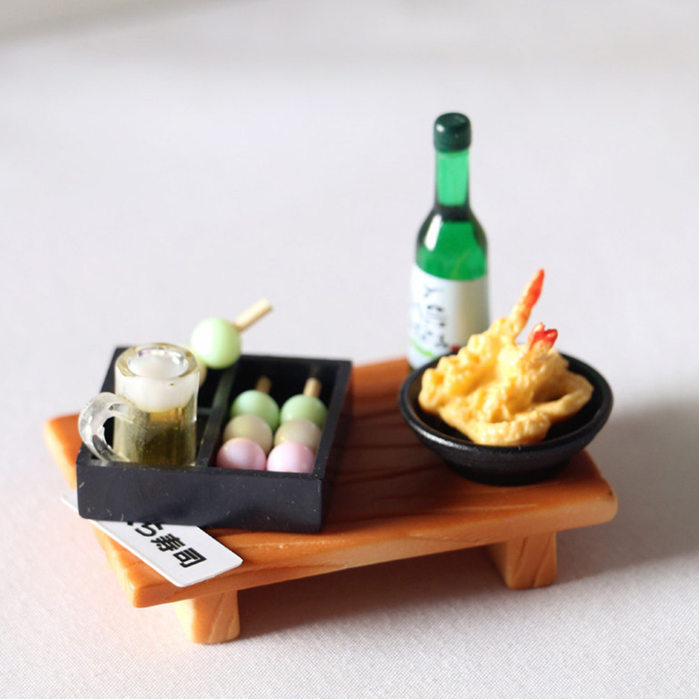 Conjunto Decorativo Realista d - Japanese Food Lifestyle avaliação e preço