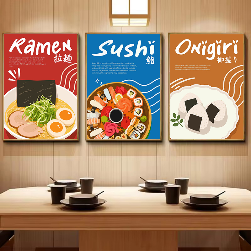 Pintura em Tela de Comida Japo - Japanese Food Lifestyle avaliação e preço