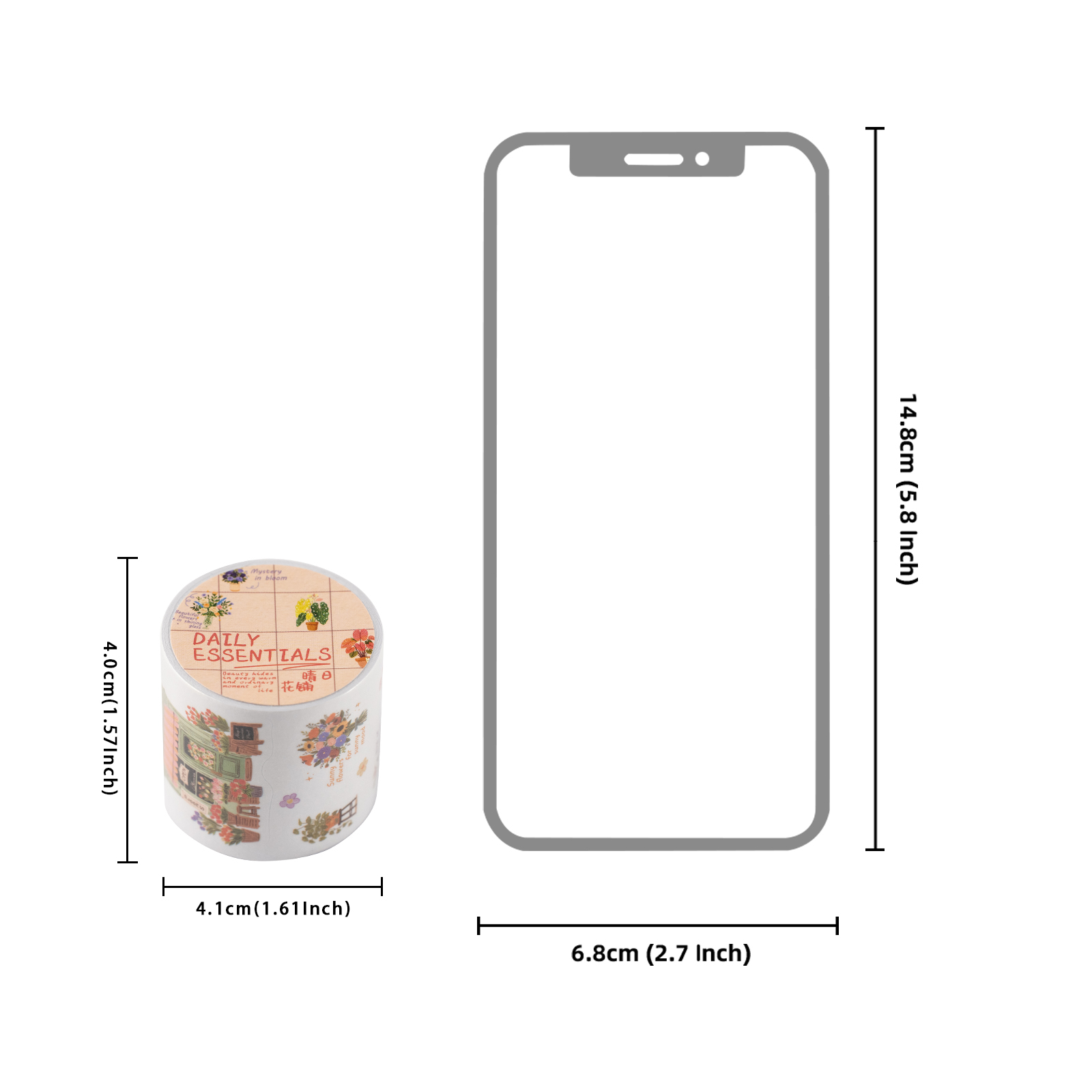 Fita Washi Etori Life 40*2m Es - Japanese Lifestyle Shop avaliação e preço